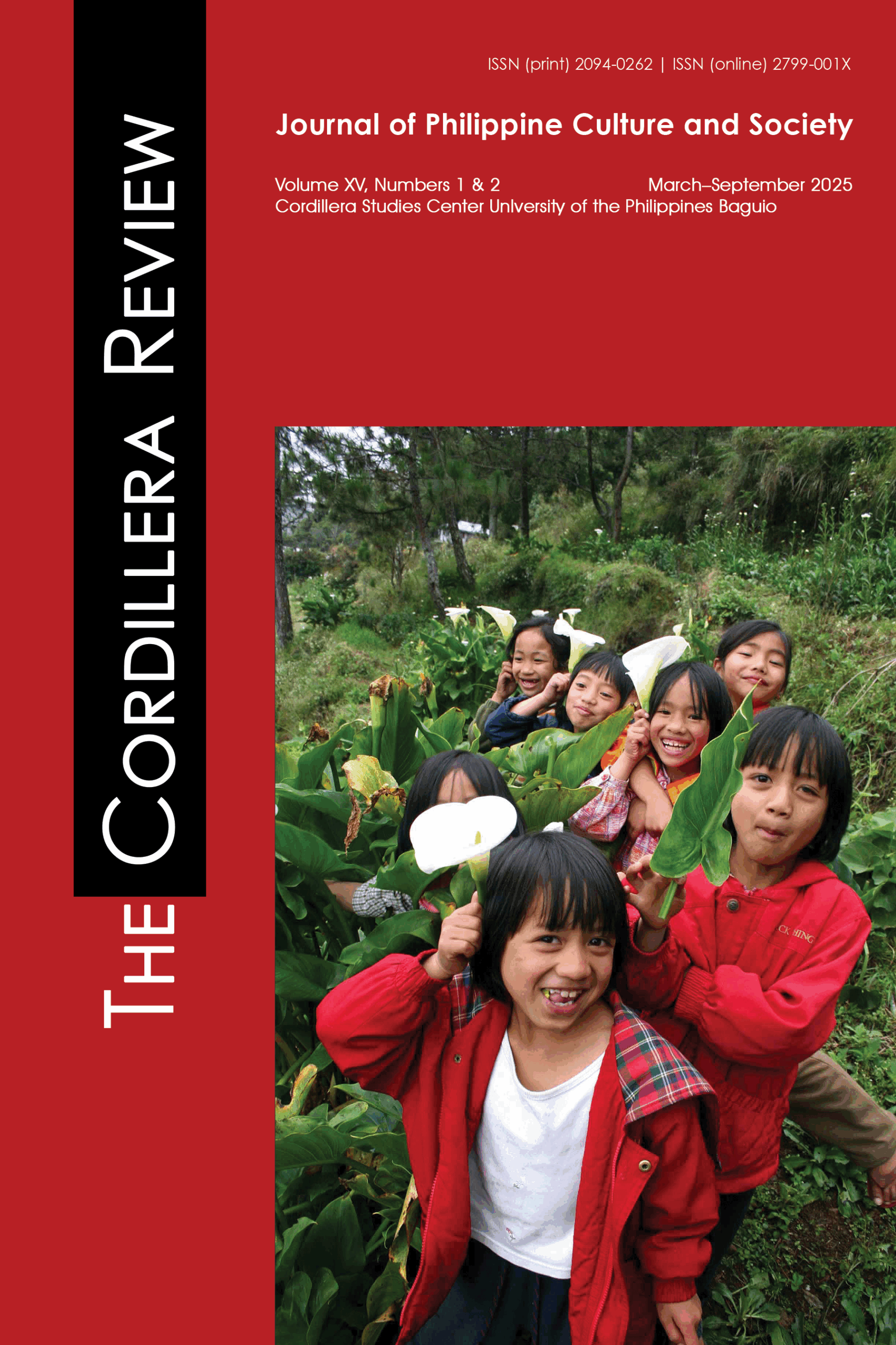 Journal of Philippine Culture and Society Volume XV, Numbers 1 and 2